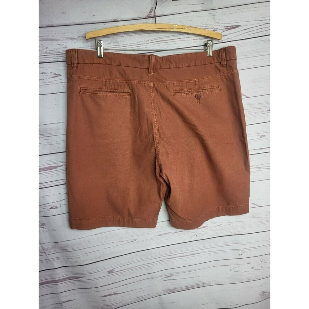 SPORTSCRAFT men's 'clinton' chino shorts size 102 / 40 terracotta BNWt $99.95 - Picture 9 of 10